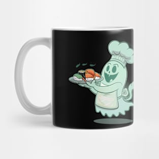 Sushi lover ghost chef Mug